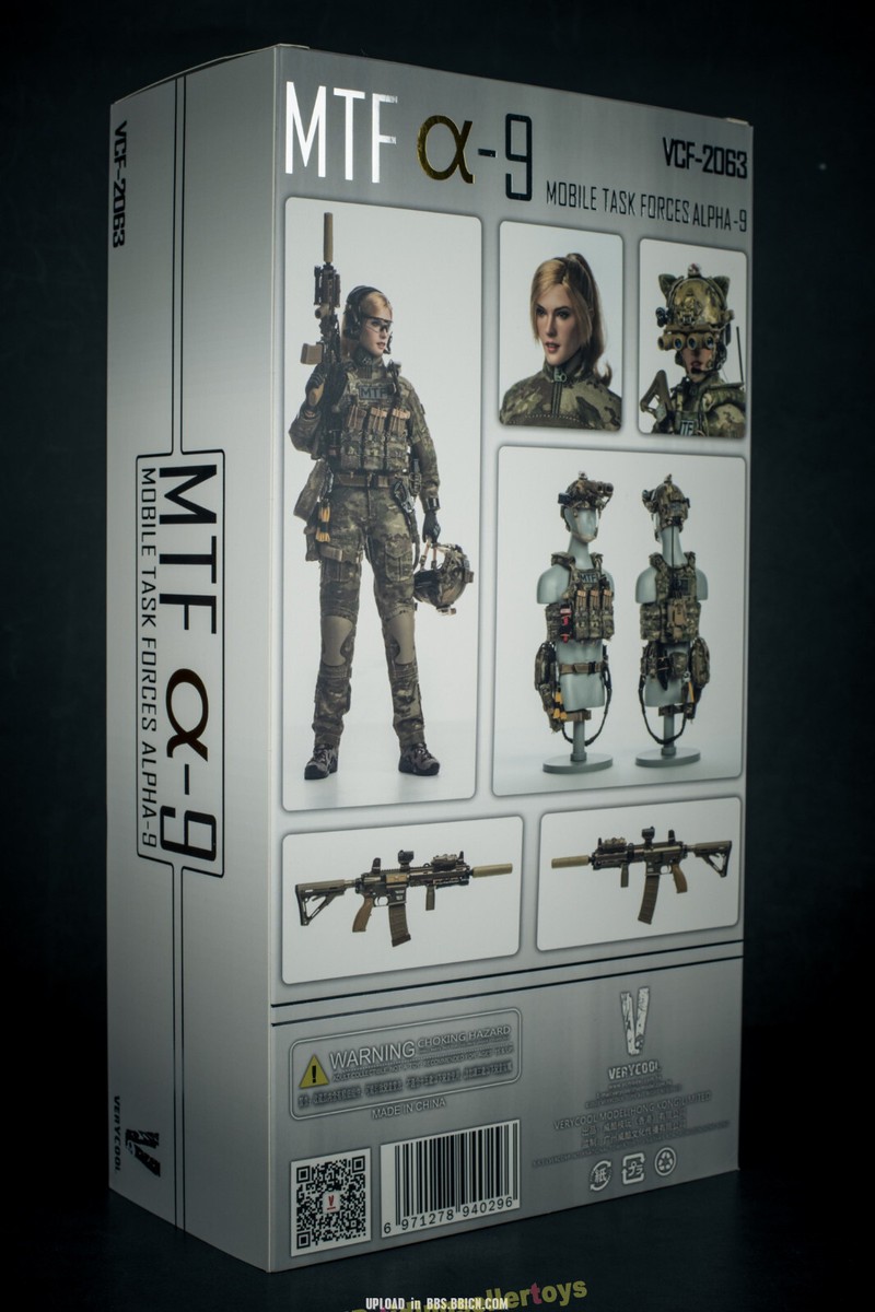 その他 VERYCOOL Mobile Task Forces MTF Alpha-9 VERYCOOL MTF Mobile Task Force Alpha-9 Female Soldier 1/6