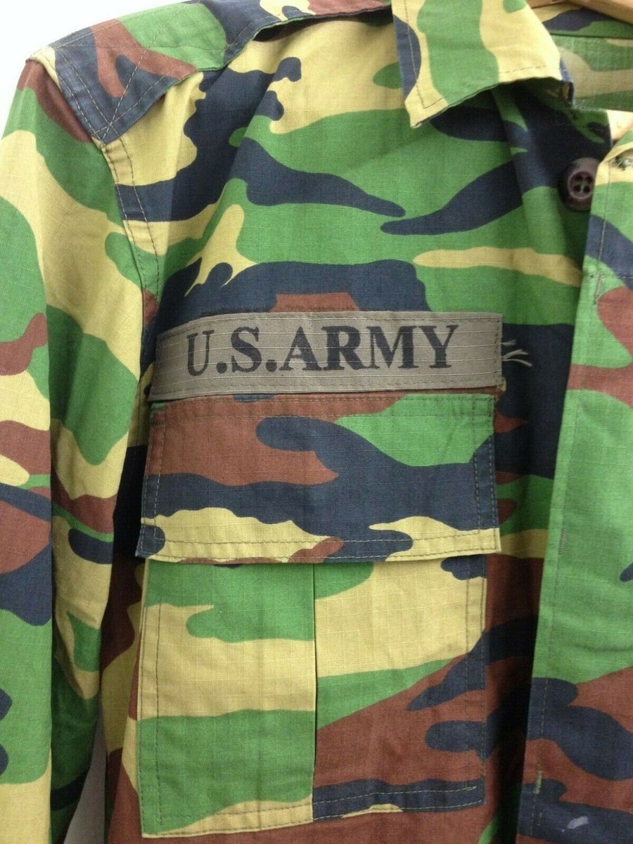 South Korean Army Combat Shirt Jacket M81 Woodland DPM Pattern Far