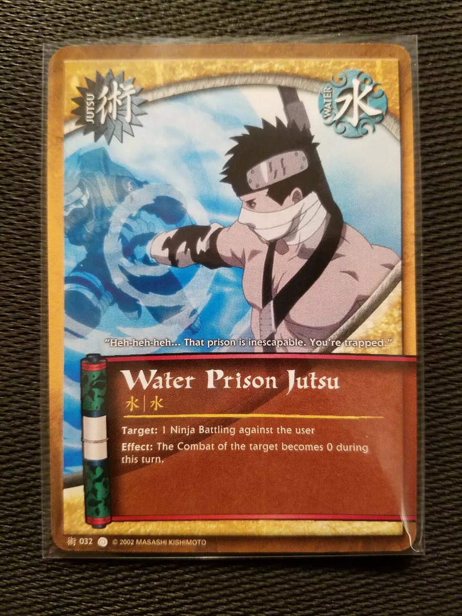 Naruto Water Prison Jutsu J-032 The Path to Hokage Common NM/M