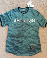 American League 2023 All Star Baseball  Jersey, Green, Brand New, Men’s Size