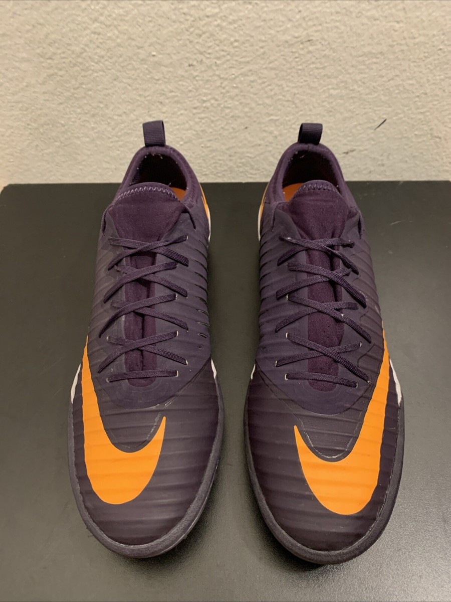Nike Mercurial PURPLE ORANGE X Finale TF 831975-589 Mens