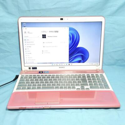 Sony Vaio Win11 Corei5 Blu-Ray Ssd512GB Ram8GG Camera/Zoom Japan 