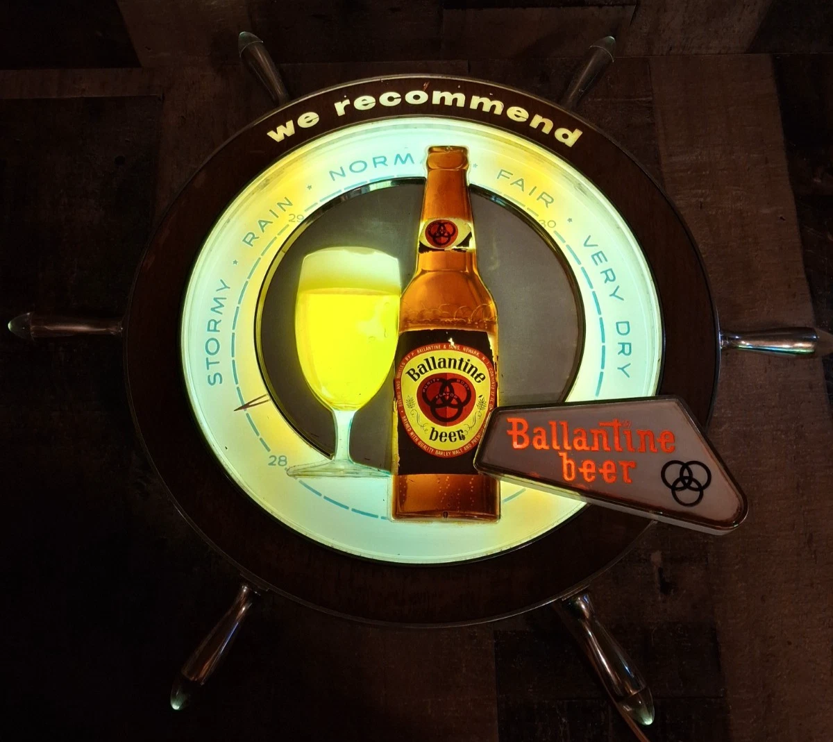 Vintage Lighted Beer Sign | eBay