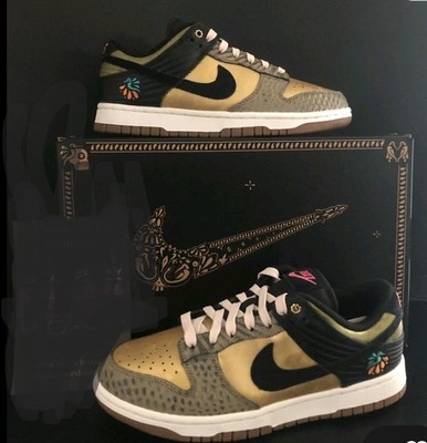 Size 11.5 - Nike Dunk Low Dia De Muertos W