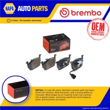 Brake Pads Set fits VW GOLF 2.0 Front 16 to 20 Brembo 5Q0698151C 5Q0698151T New
