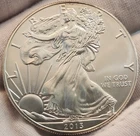 2013 American Silver Eagle, 1 Ozt .999 Fine Silver, CH-1332