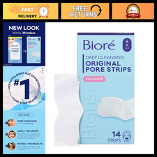 Deep Cleansing Blackhead Remover Strips - 14 Count, Instant Pore Unclogging, Oil