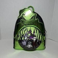 Loungefly The Nightmare Before Christmas Oogie Boogie metallic mini backpack.NWT