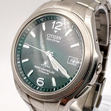 Citizen GN 4W S Eco Drive Funkuhr Armbanduhr Titan