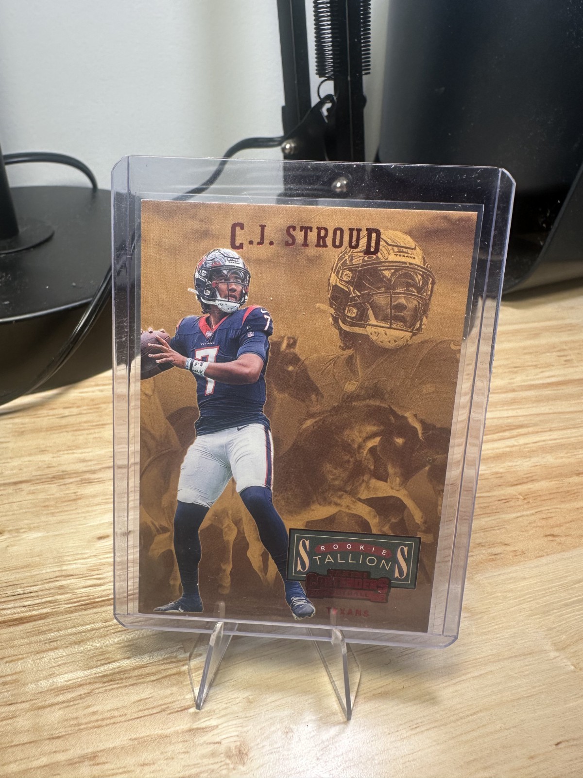 2023 Panini Contenders - Rookie Stallions C.J. Stroud #6 (RC) Red Foil