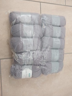 Gründl Lisa Premium Uni Wolle Strickgarn Polyacryl 10x50g Set 10x133m