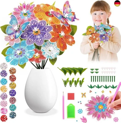 OSIKAY Blumen Basteln Mädchen 8 6 7 9 10 Jahre: Geschenke für Mädchen 8-9-11-12 Jahren