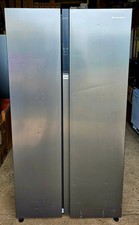 Russell Hobbs RH90AFF201SS 91cm American Fridge Freezer Stainless Steel E Rated