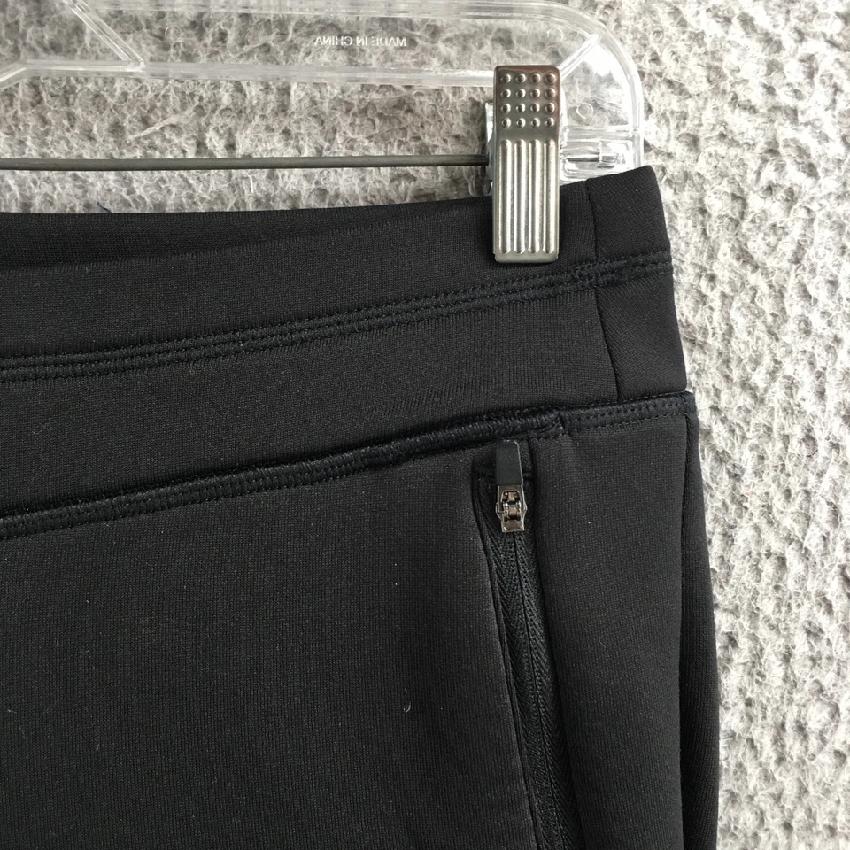 Leggings de lana Talbots Polartec para mujer SP negros tiro medio bolsillos con cremallera Foto 4 de 4