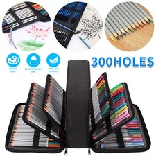 300Slots Large Capacity Pen Pencil Case Stationery Bag Case School Box Organizer