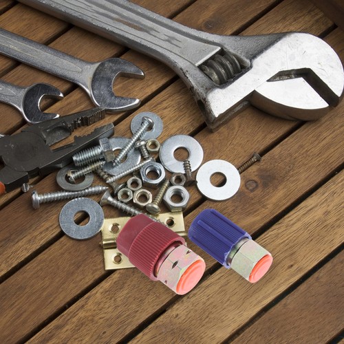 4 PCS/ Car Air Conditioning Automobile Adapter Quick Connect Retrofit Kit - 第 8/12 張圖片