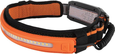 56308 Rechargeable Headlamp with Strap, 575 Lumens, Wide-Beam LED, All-On or Dir