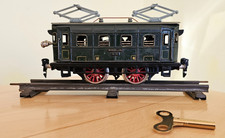 Sehr schöne grüne Märklin RS900 - Spur 0 E-Lok - Uhrwerk funktioniert, Schlüssel