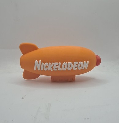 Nickelodeon Kids Choice Awards Orange Blimp Toy Shelf Art