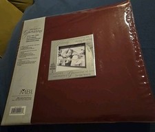 Post Bound Expandable 12x12 Scrapbook Burgundy Album Family MBI NEW