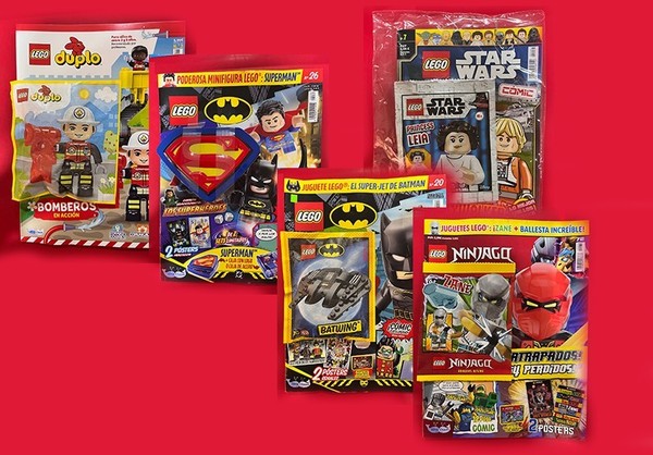 ★ COLECCION REVISTA LEGO -  STAR WARS BATMAN DUPLO SUPERMAN NINJAGO MINECRAFT