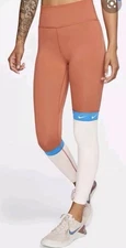 NWT-Nike One Tight Fit 7/8 length, mid-rise Training Tights, Size S,