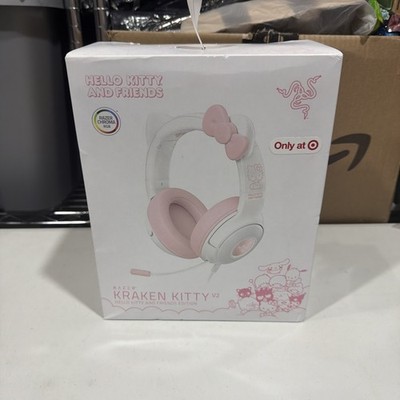 Razer Kraken Kitty V2 Wired USB A Gaming Headset Hello Kitty RZ04-04730500-R3M1