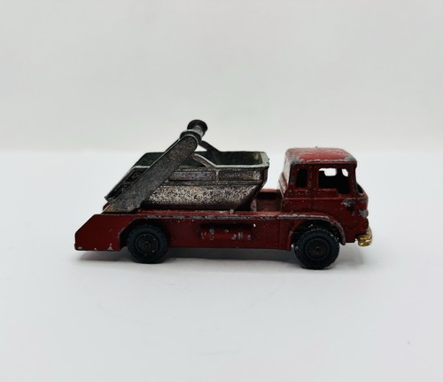 Rare Vintage Husky Bedford TK 7 Ton Skip Lorry Metal Diecast Truck Vehicle - Picture 9 of 14
