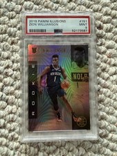 2019 Panini Illusions Zion Williamson-Rookie (RC) PSA 9