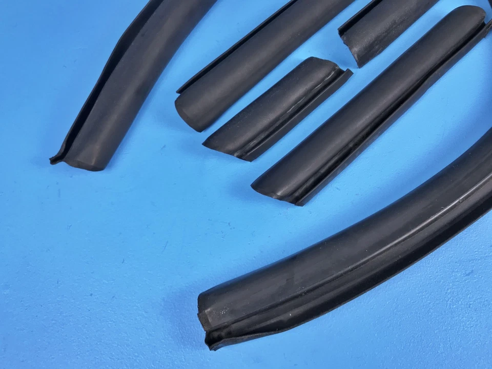 96-02 BMW E36 Z3 ROADSTER CONVERTIBLE SELLO VENTANA LATERAL SUPERIOR JUEGO DE TIRAS DE GOMA Foto 4 de 4