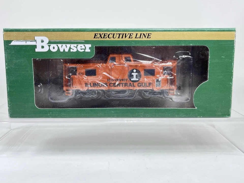 Bowser HO Illinois Central Gulf ICG #199107 N8 Caboose “I Logo” - Image 2 of 4