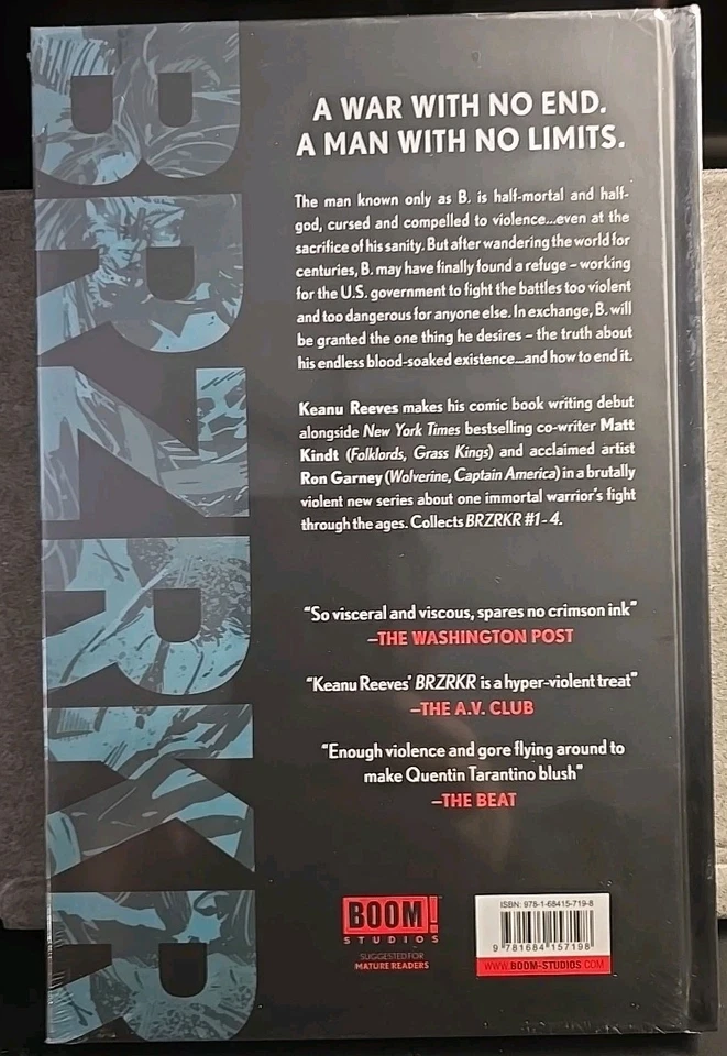 BRZRKR Vol. 1-3 Kickstarter Exclusive Hard Cover Sealed with Art Prints - Image 3 of 4