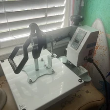 Swing Arm 16x20in T-Shirt Heat Press Machine Magnetic Ironing Hot Stamping 110V