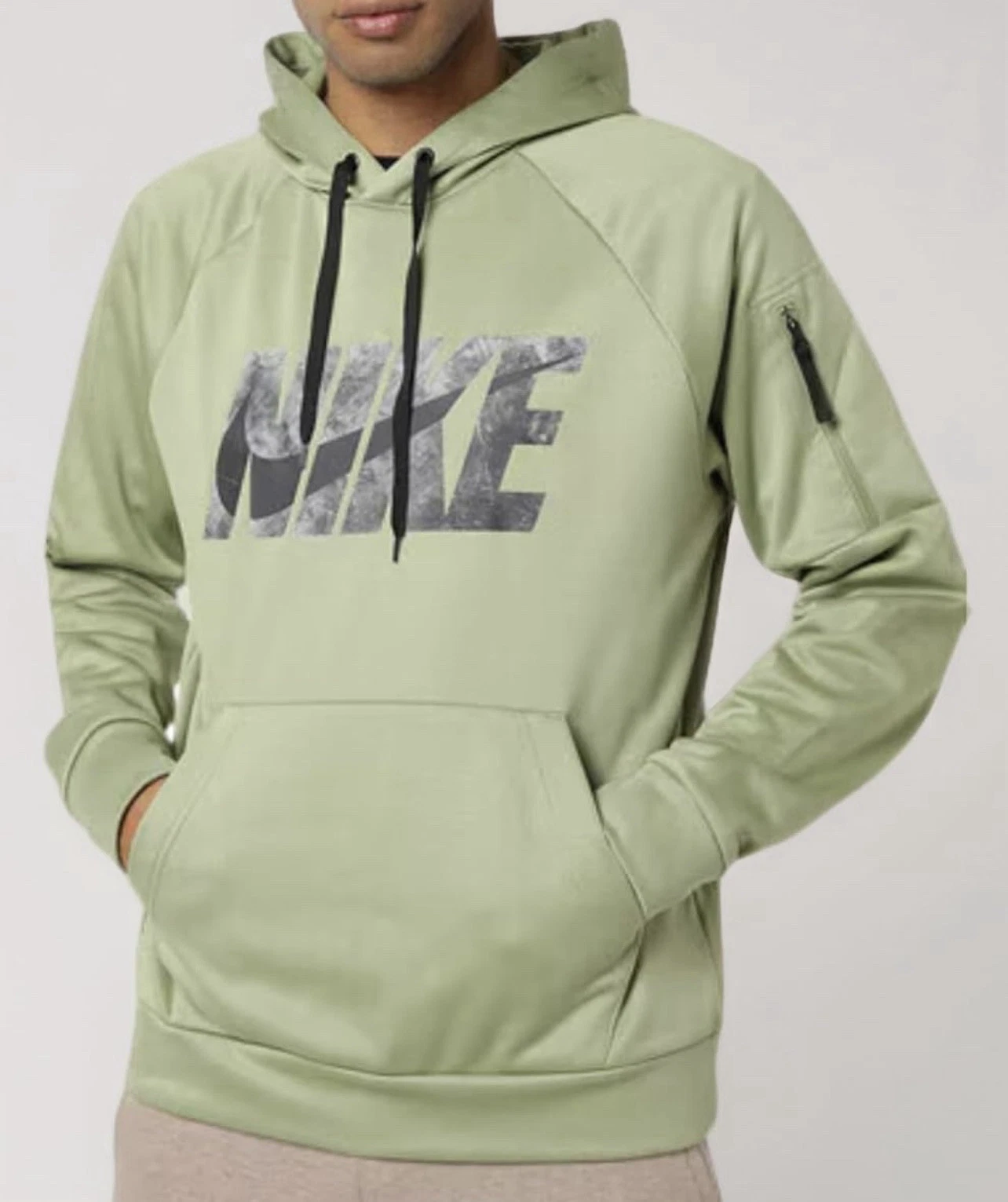 Nike Therma-Fit Hoodie Men’s Size LT Big & Tall Winter Green