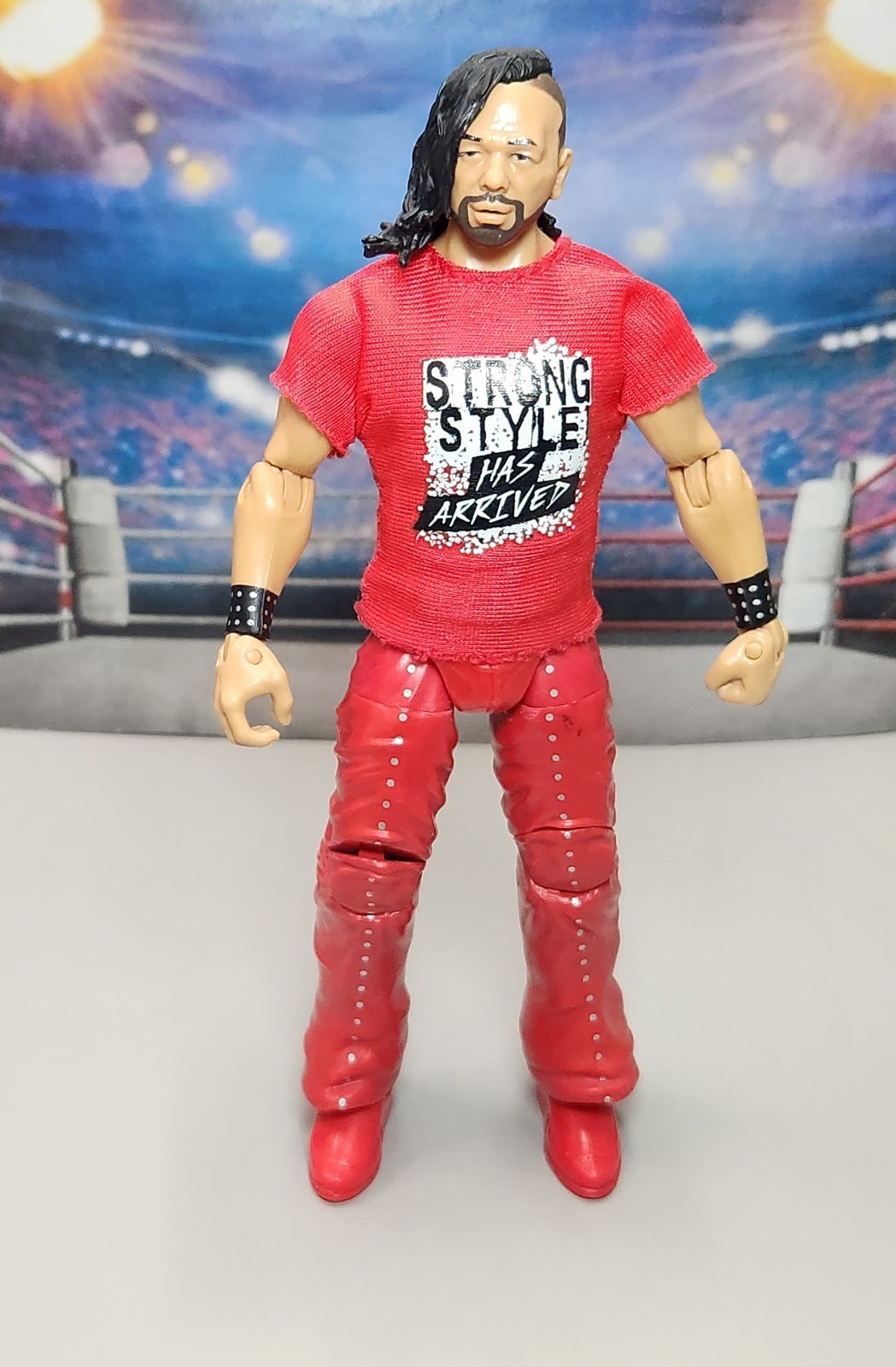 WWE Shinsuke Nakamura Elite 57 Mattel Wrestling Action Figur