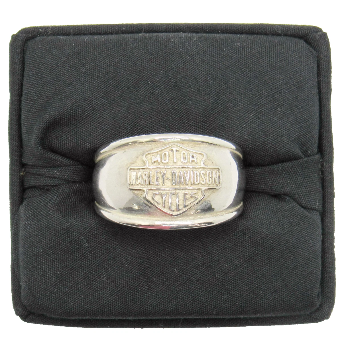 Harley-Davidson Rings without Stone Sterling Silver Fine Rings for