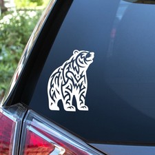 Tribal Bear Decal Sticker 4x6 Vinyl For Car Truck Suv Laptop Window Tribal Bear Decal Sticker 4x6 Vinyl For Car Truck Suv Laptop Window