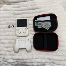 Anbernic RG406V Handheld Game Console Carrying Case, grip, 2 screen protectors 