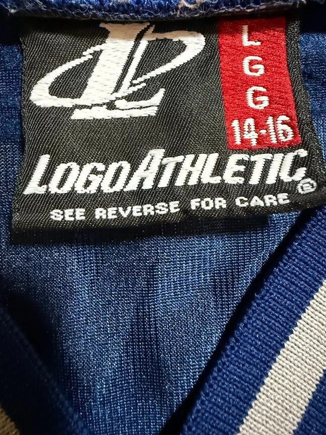 Camiseta deportiva con logotipo de Emmitt Smith #22 de los Dallas Cowboys para niños L azul manga corta. Foto 3 de 4