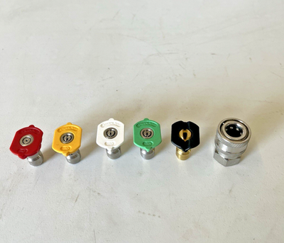 #ad #ad #4.0 Orifice Pressure Washer Nozzle Soap Nozzle 1 4” Stainless Steel Socket NPT $48.14