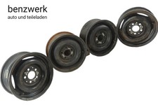 Mercedes W115 W123 4x Felge Stahlfelge 5,5x14 ET30 ORIGINAL 1154001302✔️