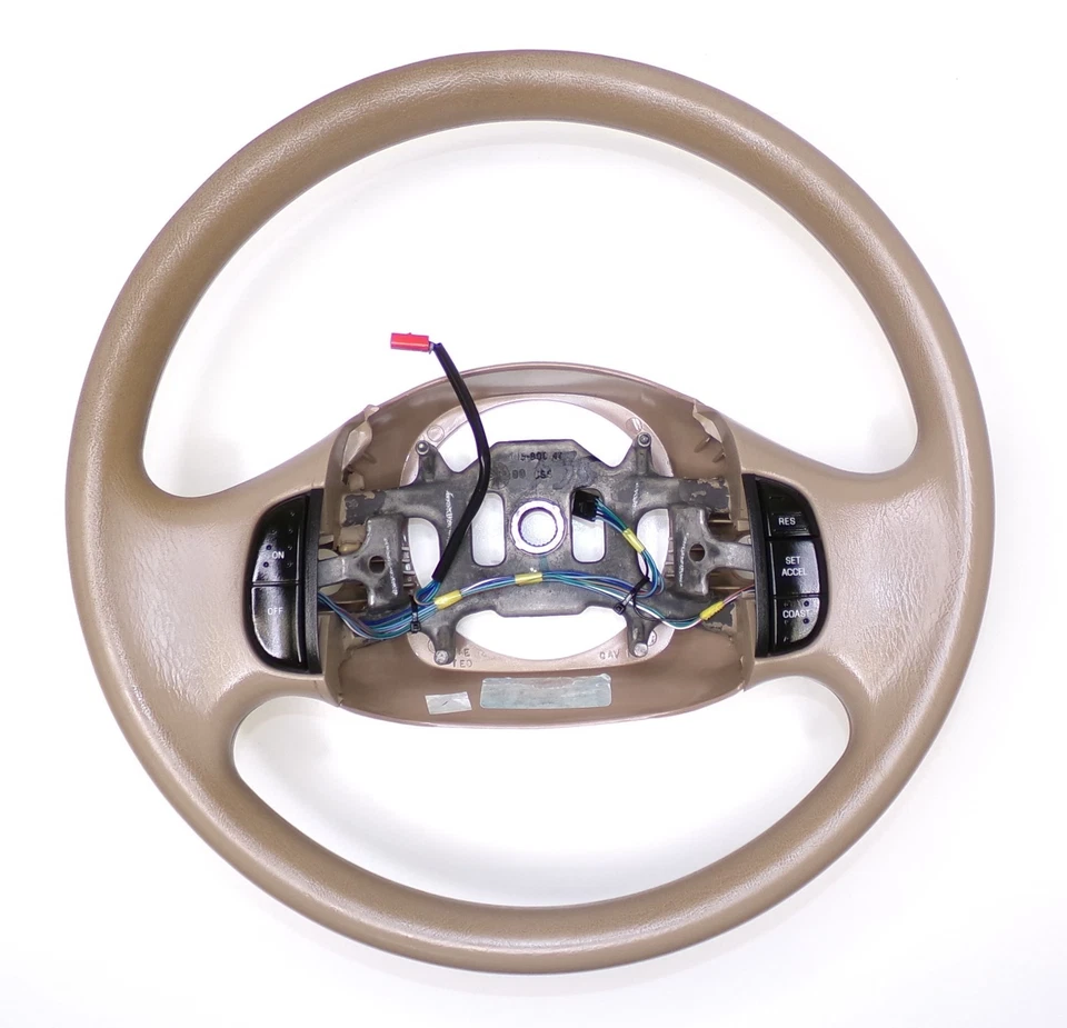 Volante vinilo marrón tostado superduty Ford Excursion 99-07 F250 F350 F-250 Foto 2 de 4