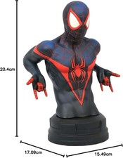 Miles Morales Spider-Man Mini Busto Resina 18 Cm 1/6 Scale Marvel Comics Diamond