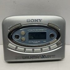 Sony Walkman WM-FX477 AM/FM Cassette Player With Case New Belt  Works 