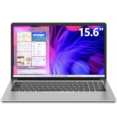 SGIN 15.6 Inch Laptop 4GB RAM 128GB SSD Computer with 2.4G/5G WiFi Up to 2.5GHz