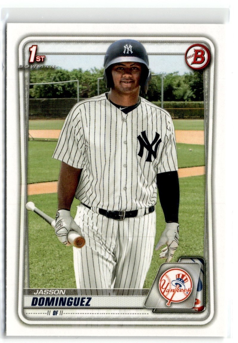 2020 Bowman Prospects Jasson Dominguez #BP-8 New York Yankees
