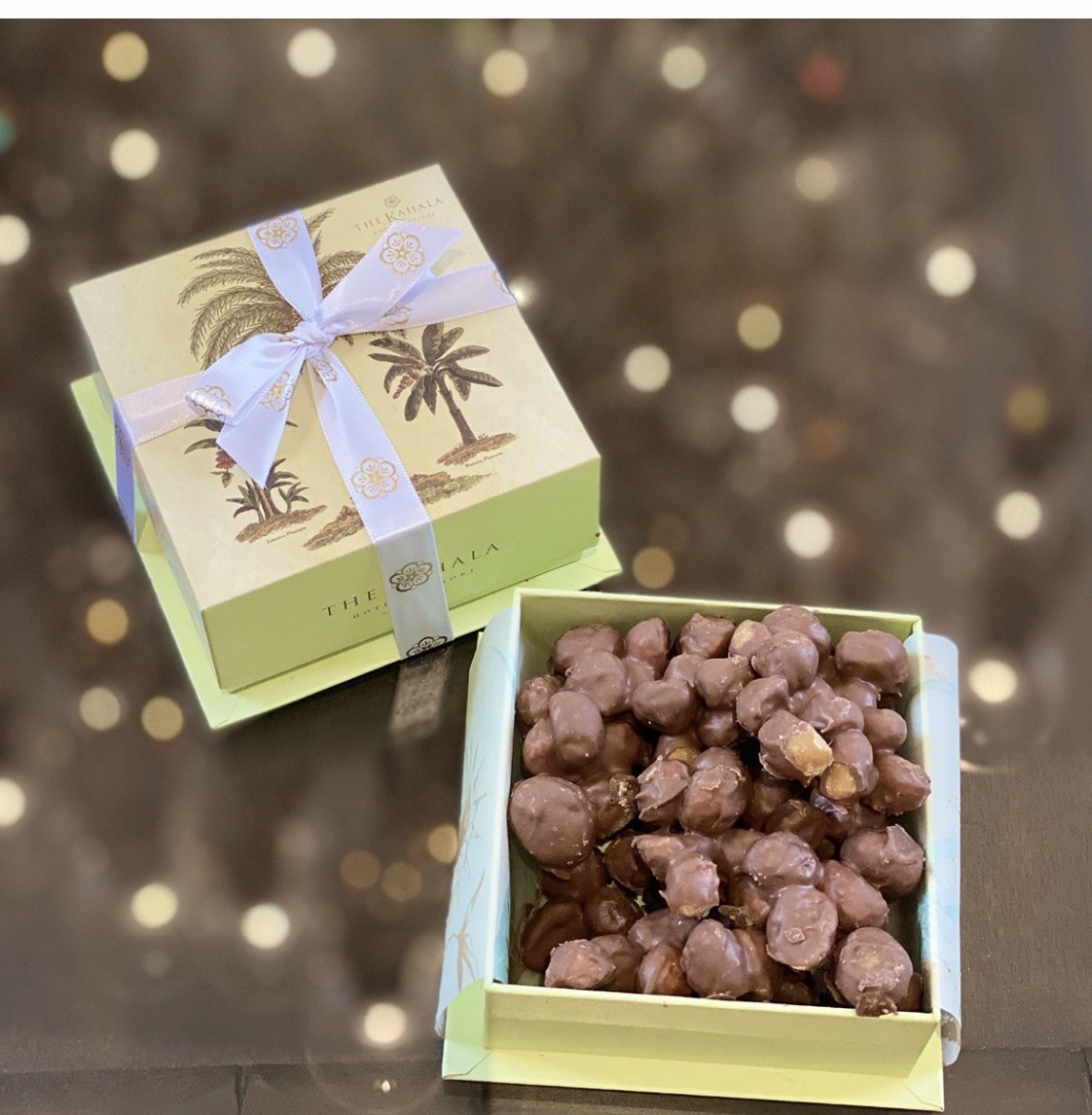 The Kahala Hotel Hawaii Chocolate Covered Macadamia Nuts - H