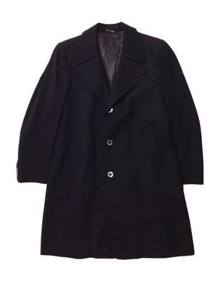 BOND STREET Herren Mantel UK 36 Small Navy Blau BW06