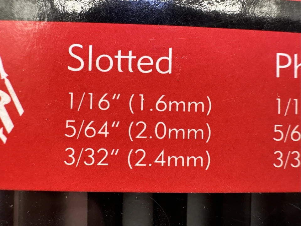6pc Precision Small Phillips Flat Head Screwdriver Set Glasses Electronics Tool - Image 3 of 4