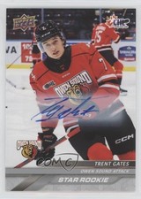 2024-25 Upper Deck CHL Star Rookies Auto Trent Gates #380 Auto 1t2i